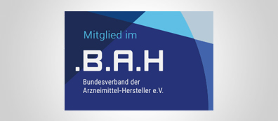 Logo des Bundeverbandes der Arzneimittel-Hersteller e.V. (BAH).