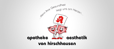 Das Logo der von Hirschausen Apotheken in Saalfed